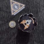 Picador metal 3 partes 40mm calavera rey corona - Imagen 4