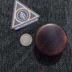 Picador madera 2 partes 50mm marron oscuro - Imagen 3