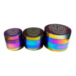 Picador metal 4 partes tornasolado calavera atomic