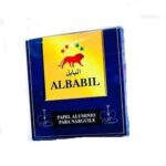 Papel aluminio perforado caja albabil