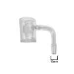 Cazuela cuarzo rosin macho 10mm