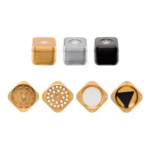 Picador metal 4 partes 50mm cuadrado chalas - Imagen 2