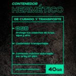 Frasco Grower Things Hermetico Filtro UV 40gr - Imagen 3