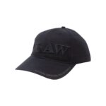 Gorra raw black on black