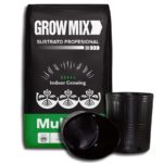 Combo Sustrato GrowMix MultiPro 20 L + 2 Macetas 10 L