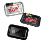 Bandeja mediana 17x27 raw black silver