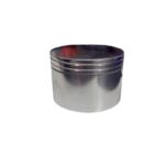 Picador metal 4 partes 60mm plateado lineas