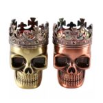 Picador metal 3 partes 40mm calavera rey corona - Imagen 2