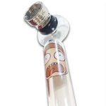 Pipa vidrio pyrex Rick and Morty - Imagen 2