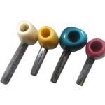 Pipa chica madera y tagua de colores - Imagen 2