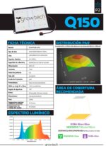GrowTech Quantum Q150 150W – Panel LED - Imagen 3