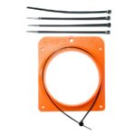 2x1 Tobera Adaptador ducto cooler 4 pulgadas Grower Things