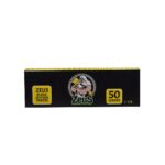 Sedas papelillos zeus black negras regular 78mm