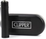 Encendedor Clipper metalico Matt Black - Imagen 2