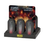 Encendedor Clipper Metalico Demon gradient