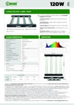 GrowTech Lucius Black Label 120W – Panel LED - Imagen 2