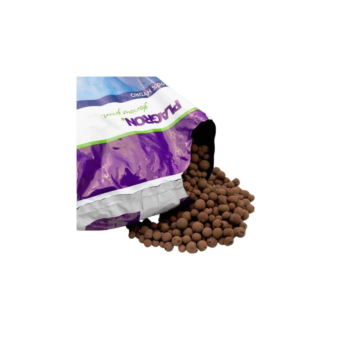 Arcilla Expandida Hidropónica Plagron Euro Pebbles 45 L