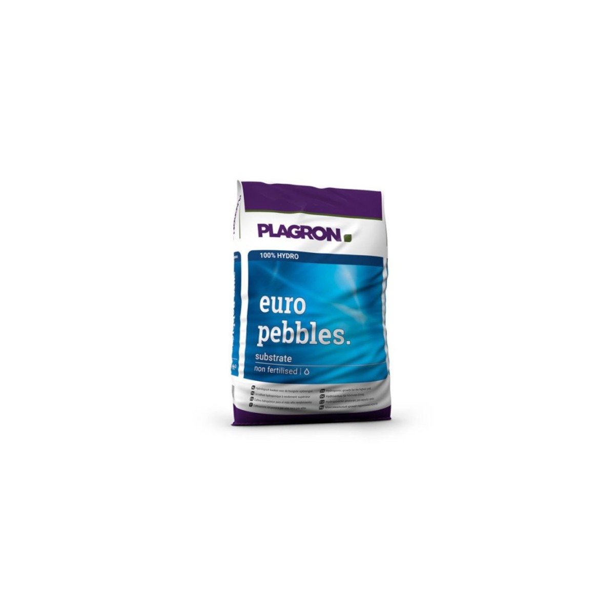 Arcilla Expandida Hidropónica Plagron Euro Pebbles 45 L