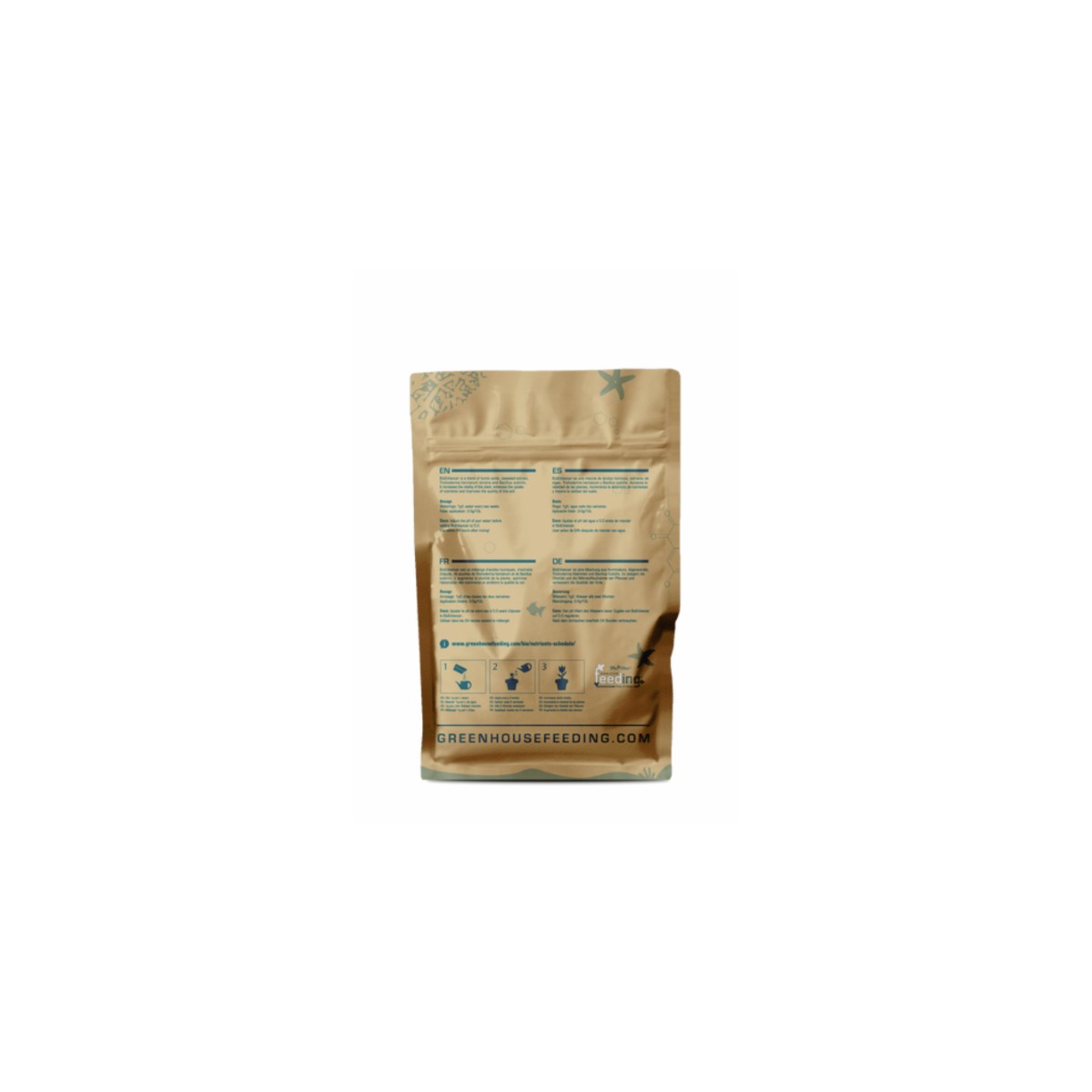 Bioestimulante Orgánico en Polvo Powder Feeding Bio Enhancer 125 g