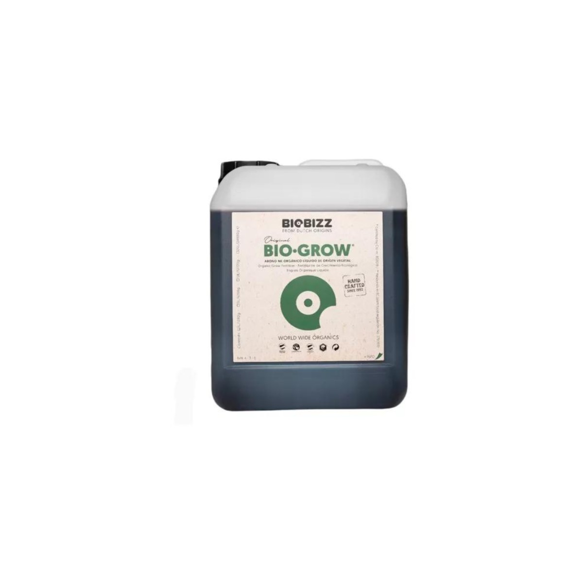 Fertilizante de Crecimiento Biobizz Bio Grow 5 L Fertilizante de Crecimiento Biobizz Bio Grow 5 L