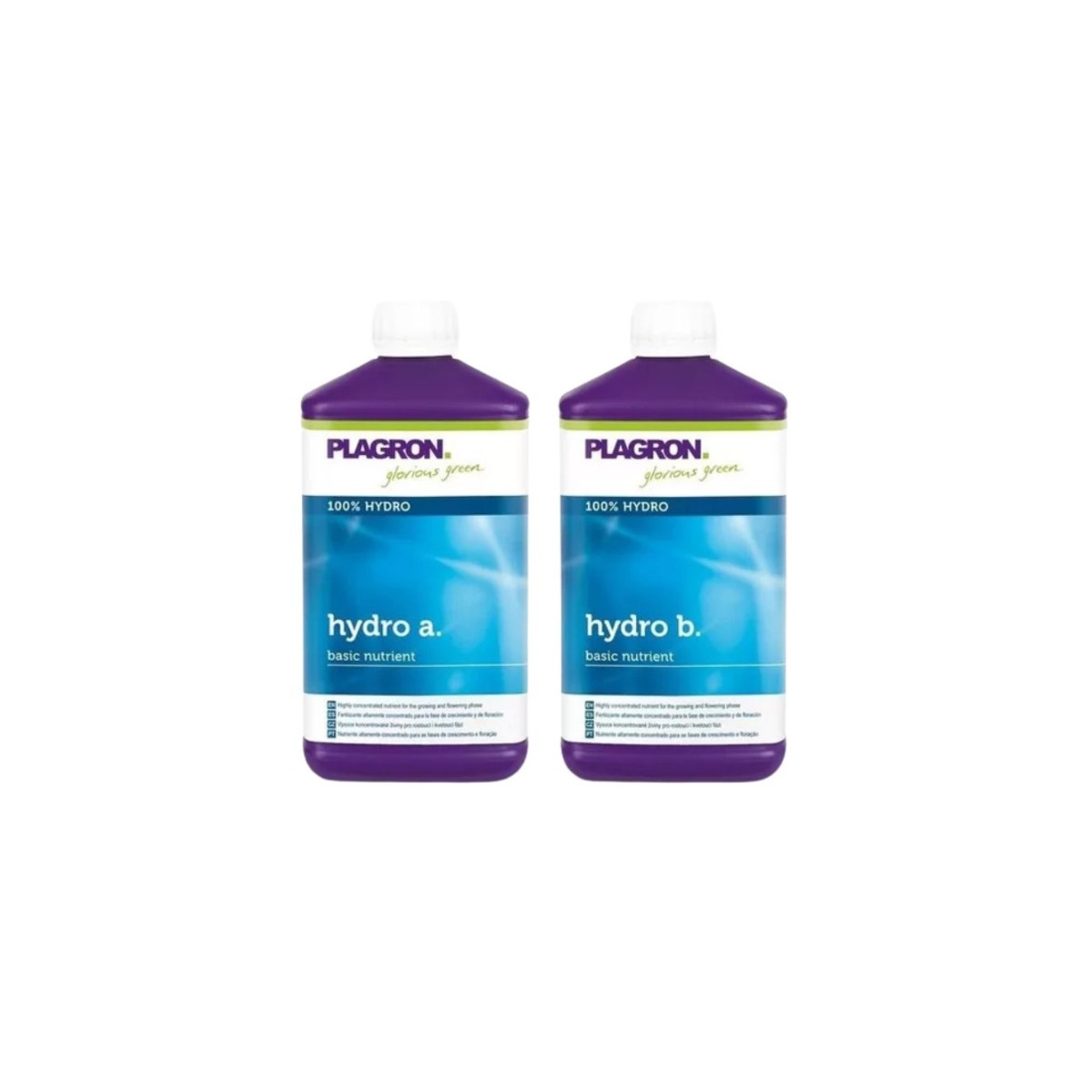 Fertilizante Hidropónico Plagron Hydro A+B 5 L