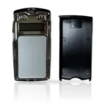 Balanza digital llavero abierta con display, plataforma y tapa