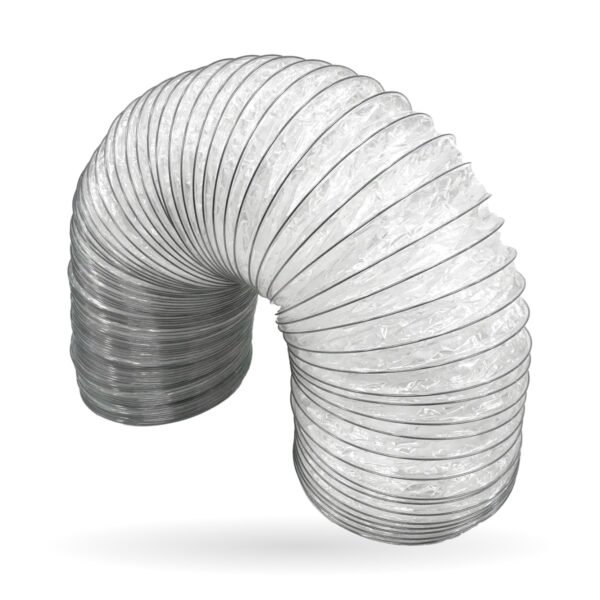 Conducto flexible transparente 4 pulgadas para extracción indoor